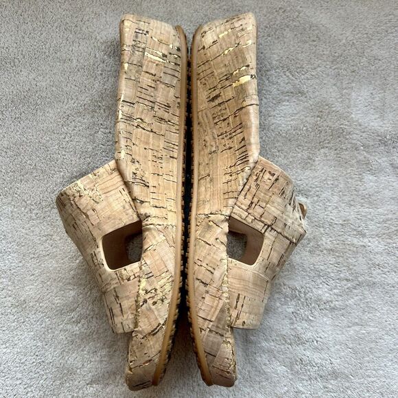L'Amour Des Pieds Catiana Natural Open Toe Slip On Slide Cork Sandals US 7 M - Picture 5 of 16